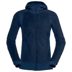Polaire Norrona Falketind Alpha120 Zip Hood W's Indigo Night