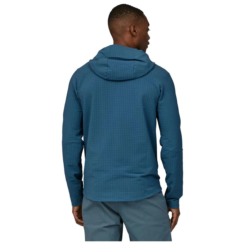 Polaire Patagonia M R1 Techface Hoody Wavy Blue 4 Polaire Patagonia M R1 Techface Hoody Wavy Blue – Image 2