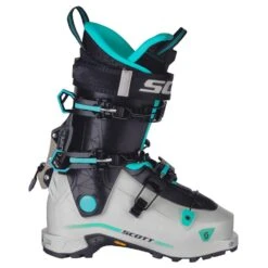 Chaussures De Ski Randonnée Scott Celeste Tour White Mint Green