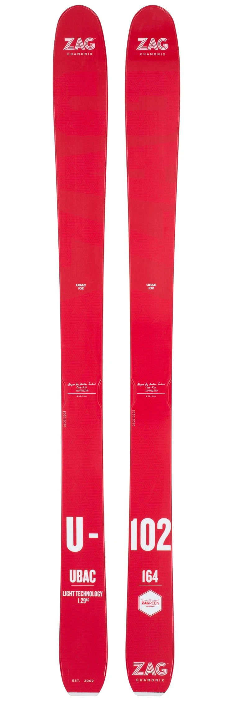 Ski Zag Ubac 102 Lady 3 Ski Zag Ubac 102 Lady