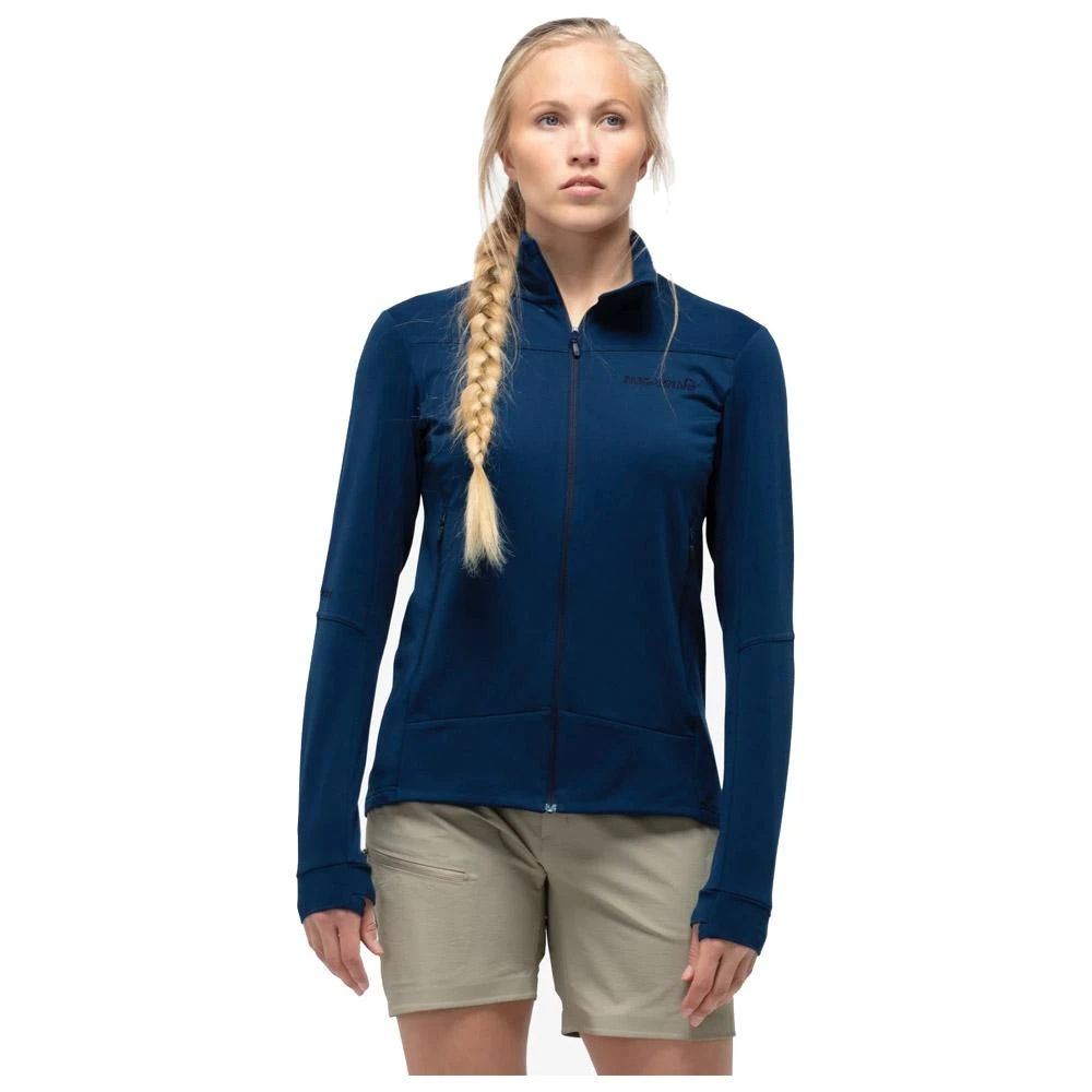 Polaire Norrona Falketind Warm1 Stretch Jkt W's Indigo Night 5 Polaire Norrona Falketind Warm1 Stretch Jkt W's Indigo Night – Image 3