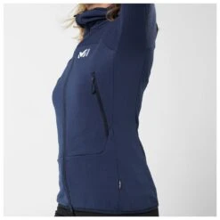 Polaire Millet Fusion Grid Hoodie W Saphir -Matériel De Ski Reduction 1af4969a0717fb07126828c3d868e796e600680f E22MILLTTH1216769 11