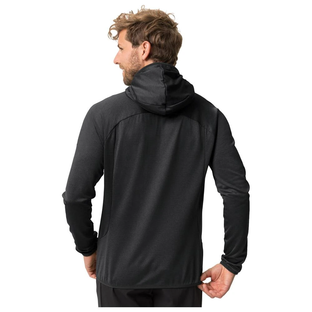 Polaire Vaude Men's Tekoa Fleece Jkt II Black Green 6 Polaire Vaude Men's Tekoa Fleece Jkt II Black Green – Image 4