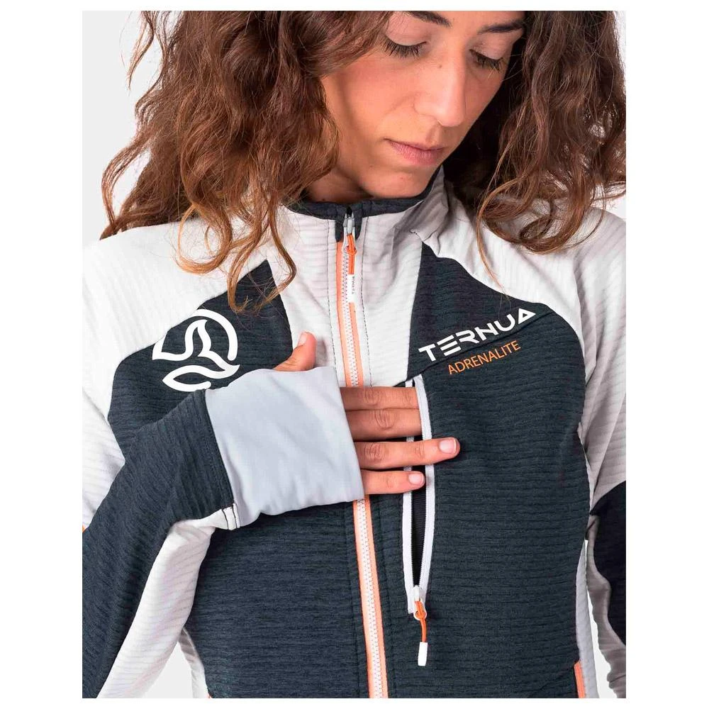 Polaire Ternua Active Jkt W Whales Grey 9 Polaire Ternua Active Jkt W Whales Grey – Image 7
