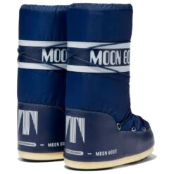 Chaussures Après-ski Moon Boot Nylon Blue -Matériel De Ski Reduction 33e106e2f6f708edef4df39b714b11151375ff8e H19MOONCHA007 3
