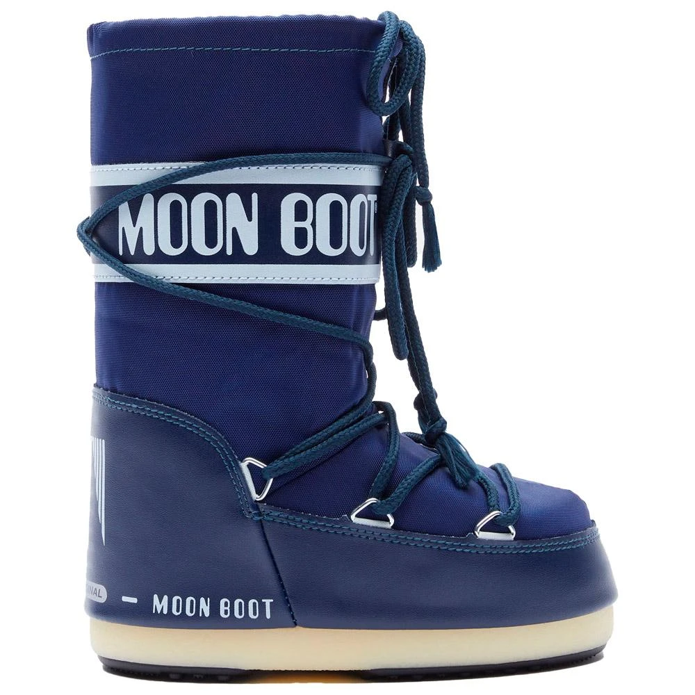 Chaussures Après-ski Moon Boot Nylon Blue Jr 3 Chaussures Après-ski Moon Boot Nylon Blue Jr