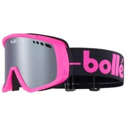 Masque De Ski Bolle Mammoth Pink Heritage Matte Black Chrome