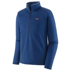 Polaire Patagonia M's R1 Daily Zip Neck Light Superior Blue X-Dye