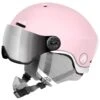 Casque Visière AZR Nevada Visor Mate Rose Pale Gris Miroir