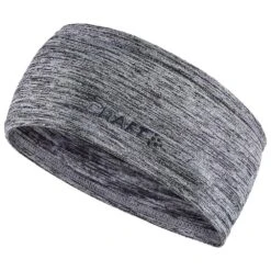 Bandeau Nordique Craft Core Essence Thermal Headband Dark Grey Melange