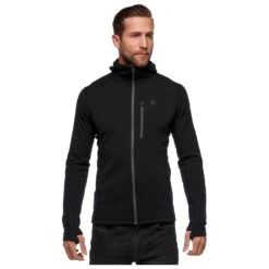 Polaire Black Diamond M Coefficient Fleece Hoody Black -Matériel De Ski Reduction 5b2cb57aaf56c3770580922374cc8268c41344cd H22BDIATTH1193273 3