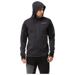 Polaire Norrona Trollveggen Powerstretch Pro Zip Hood M's Caviar -Matériel De Ski Reduction 5e52aca2b100badd56b435debc99babc9bd1a18d E22NORRTTH1207275 4