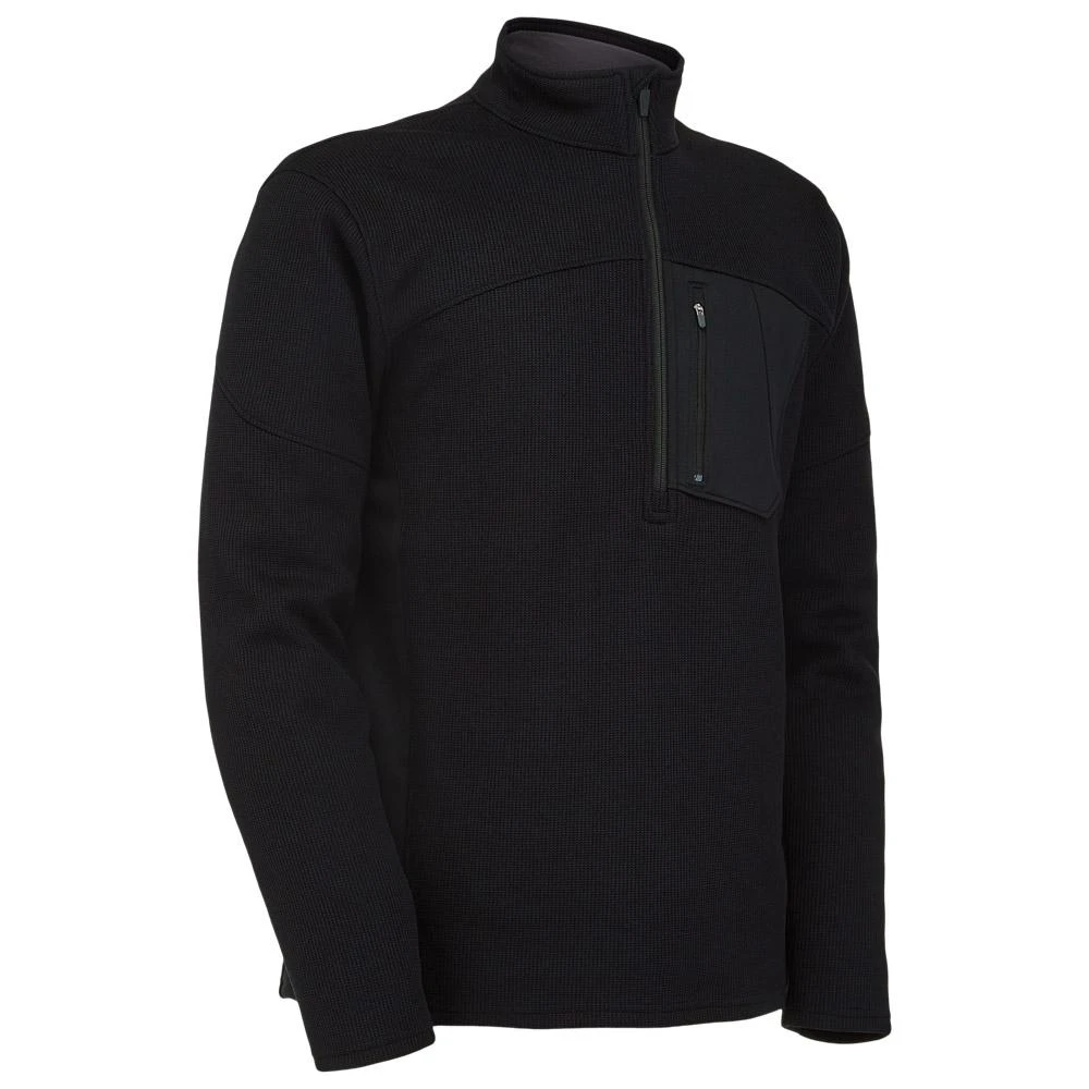 Polaire Spyder Bandit Half Zip Black 3 Polaire Spyder Bandit Half Zip Black