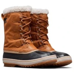 Chaussures Après-ski Sorel 1964 Pac Nylon Camel Brown Black -Matériel De Ski Reduction 644e4fb0e090084501845062279175963dfe33c1 H20SORECHA014 4