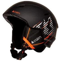 Casque Cairn Profil Mat Black Fire Peaks