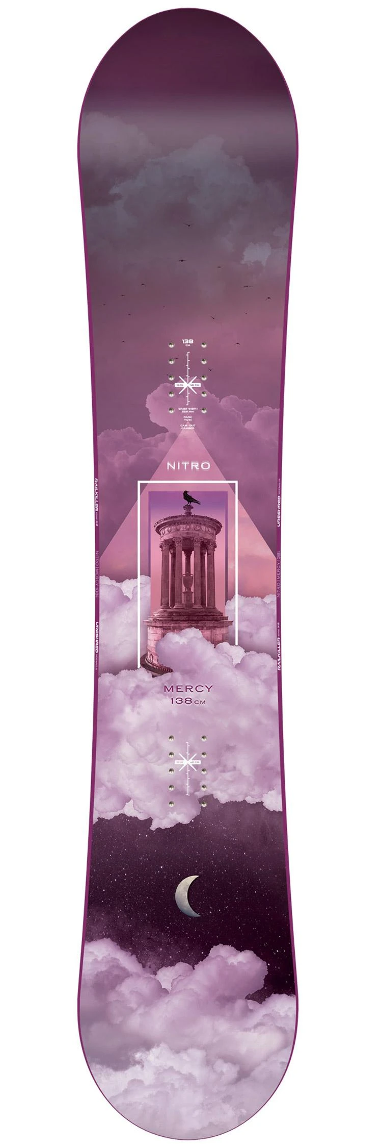 Planche Snowboard Nitro Mercy 3 Planche Snowboard Nitro Mercy