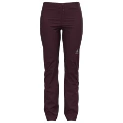 Pantalon Nordique Odlo Engvik Wmn Pants Winetasting/Siesta
