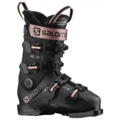 Chaussures De Ski Salomon S/pro 90 W GW Black Rose Belluga