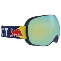 Masque De Ski Red Bull Spect Magnetron Dark Blue Grey Yellow Mirror