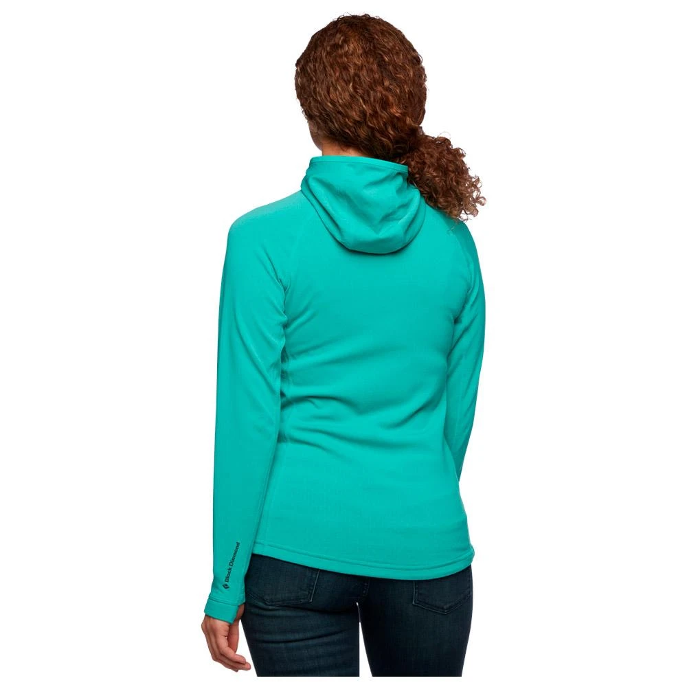 Polaire Black Diamond W Coefficient Fleece Hoody Dark Patina 4 Polaire Black Diamond W Coefficient Fleece Hoody Dark Patina – Image 2