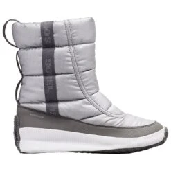 Chaussures Après-ski Sorel Out N About Puffy Mid Metal Pure Silver
