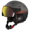 Casque Visière Cairn Shuffle S-visor Evolight Black Graphite Fire