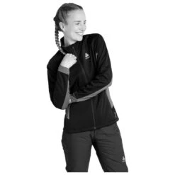 Veste Nordique Odlo Brensholmen Wmn Jkt Reef Waters Dark Sapphire -Matériel De Ski Reduction a912915398d44f7a1a9f569658090213549ce297 H22ODLOTTH1257633 4