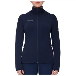 Polaire Mammut Aconcagua Light Ml Jkt W Marine -Matériel De Ski Reduction aa40b7d7382db1ffb1ddf308cc474f99ccb7d26f E23MAMMTTH3376754 4