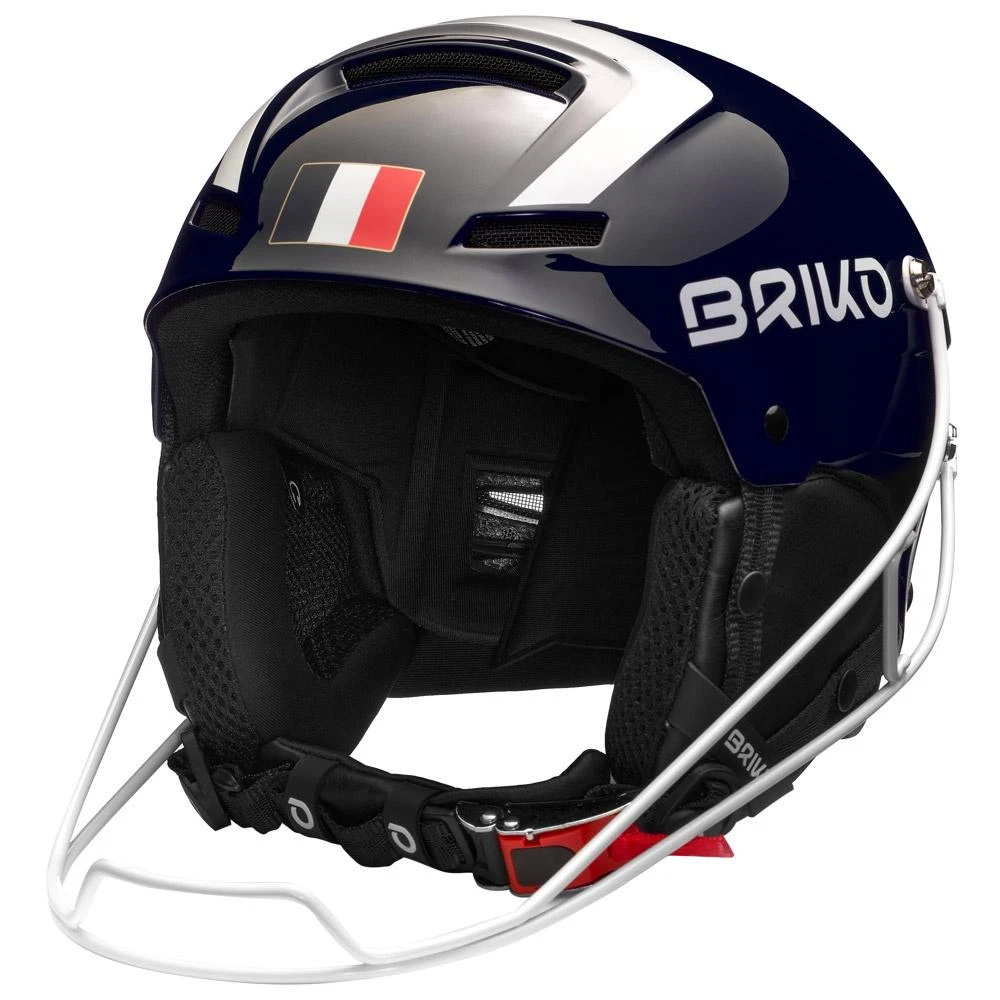 Casque Briko Slalom Epp - France Shiny Tangaroa Blue White 3 Casque Briko Slalom Epp - France Shiny Tangaroa Blue White