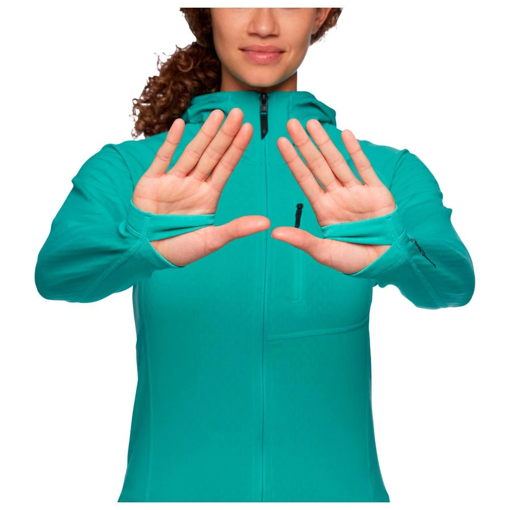 Polaire Black Diamond W Coefficient Fleece Hoody Dark Patina 7 Polaire Black Diamond W Coefficient Fleece Hoody Dark Patina – Image 5