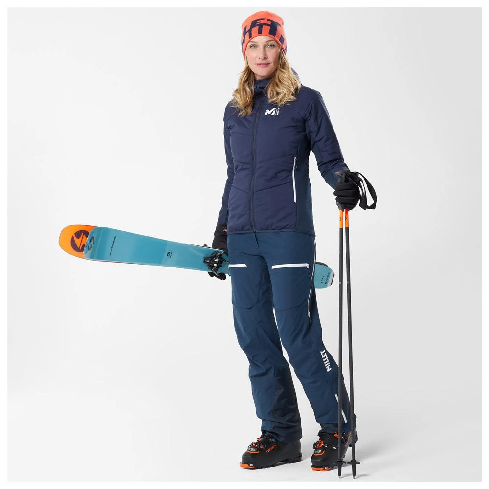 Polaire Millet M White Primaloft Hoodie W Saphir 4 Polaire Millet M White Primaloft Hoodie W Saphir – Image 2