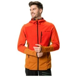 Polaire Vaude Men's Monviso Hooded Grid Fleece Jacket Glowing Red -Matériel De Ski Reduction bda059976b770a1eb0505c2eb1d36c7b120e50aa H23VAUDTTH2252526 4