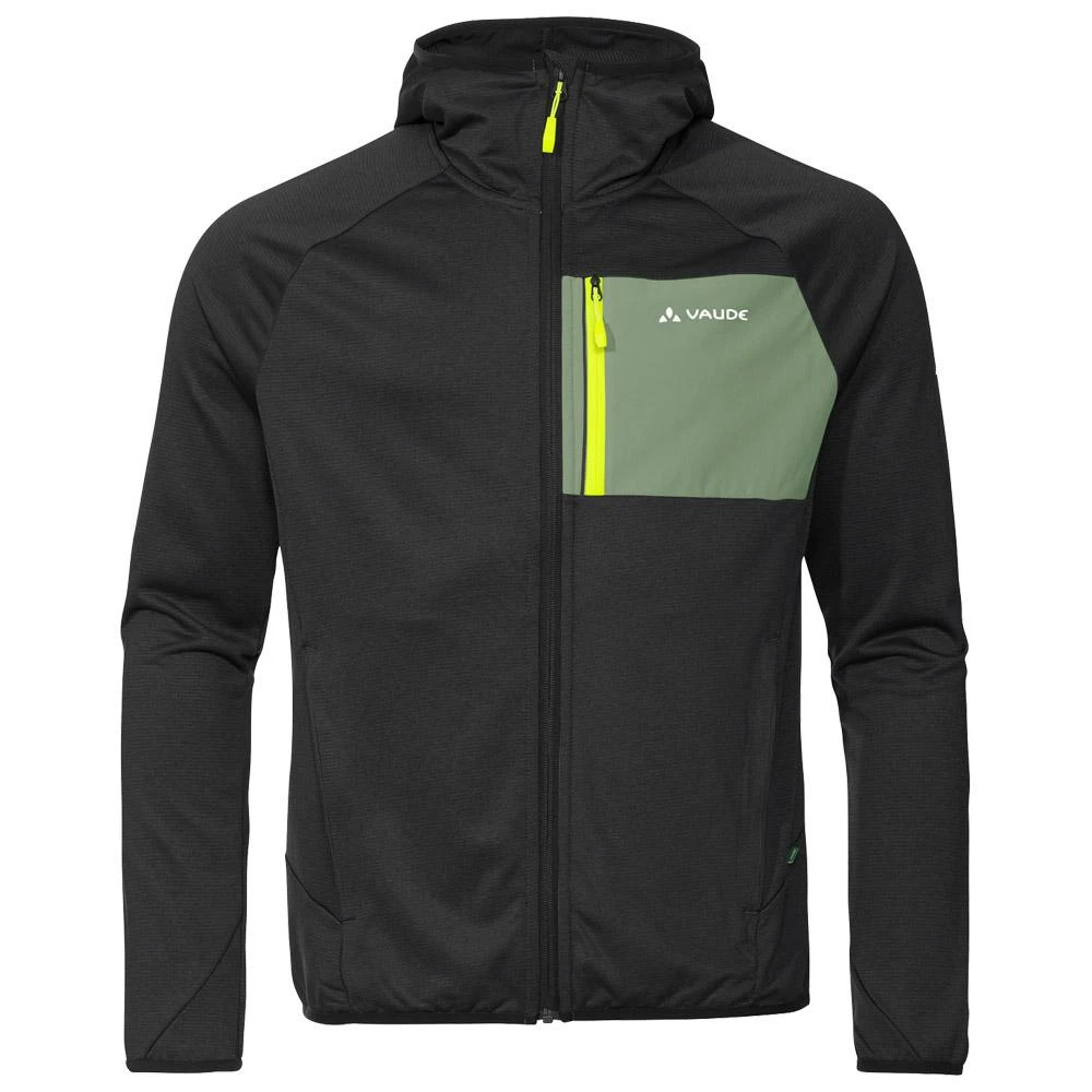 Polaire Vaude Men's Tekoa Fleece Jkt II Black Green 3 Polaire Vaude Men's Tekoa Fleece Jkt II Black Green