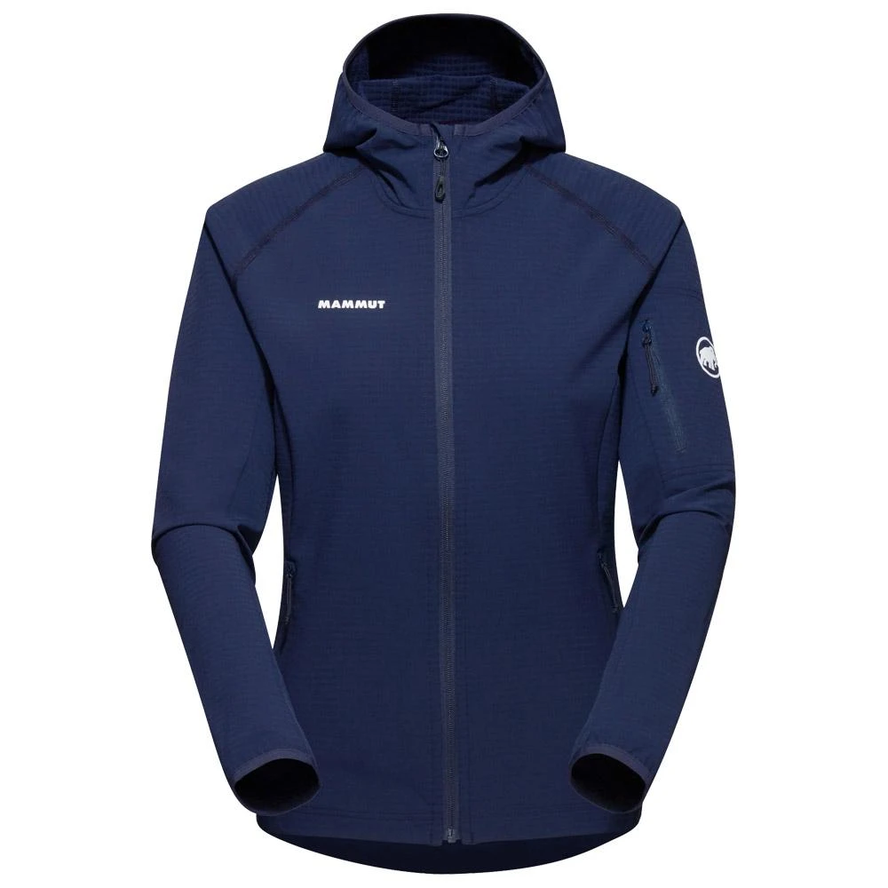 Polaire Mammut Madris Light ML Hooded Jkt W Marine 3 Polaire Mammut Madris Light ML Hooded Jkt W Marine
