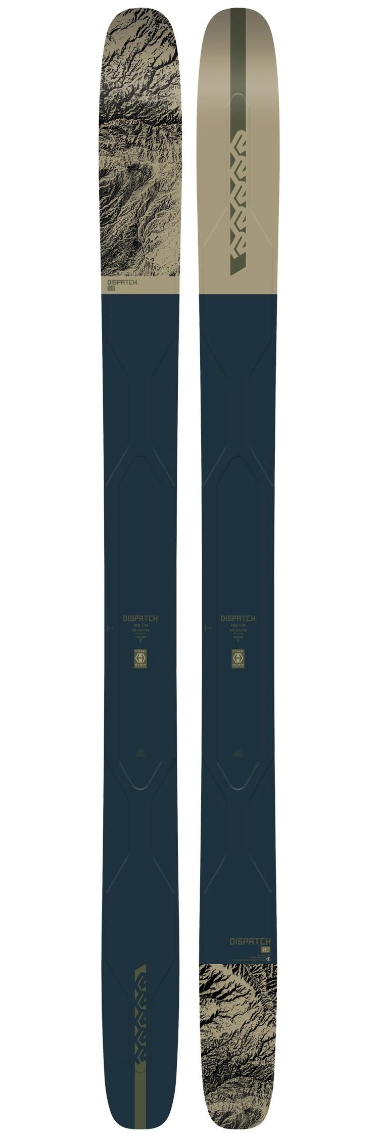 Ski K2 Dispatch 120 3 Ski K2 Dispatch 120