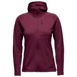 Polaire Black Diamond W Coefficient Fleece Hoody Blackberry