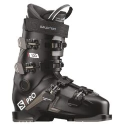 Chaussures De Ski Salomon S/pro 100 Black Belluga Red