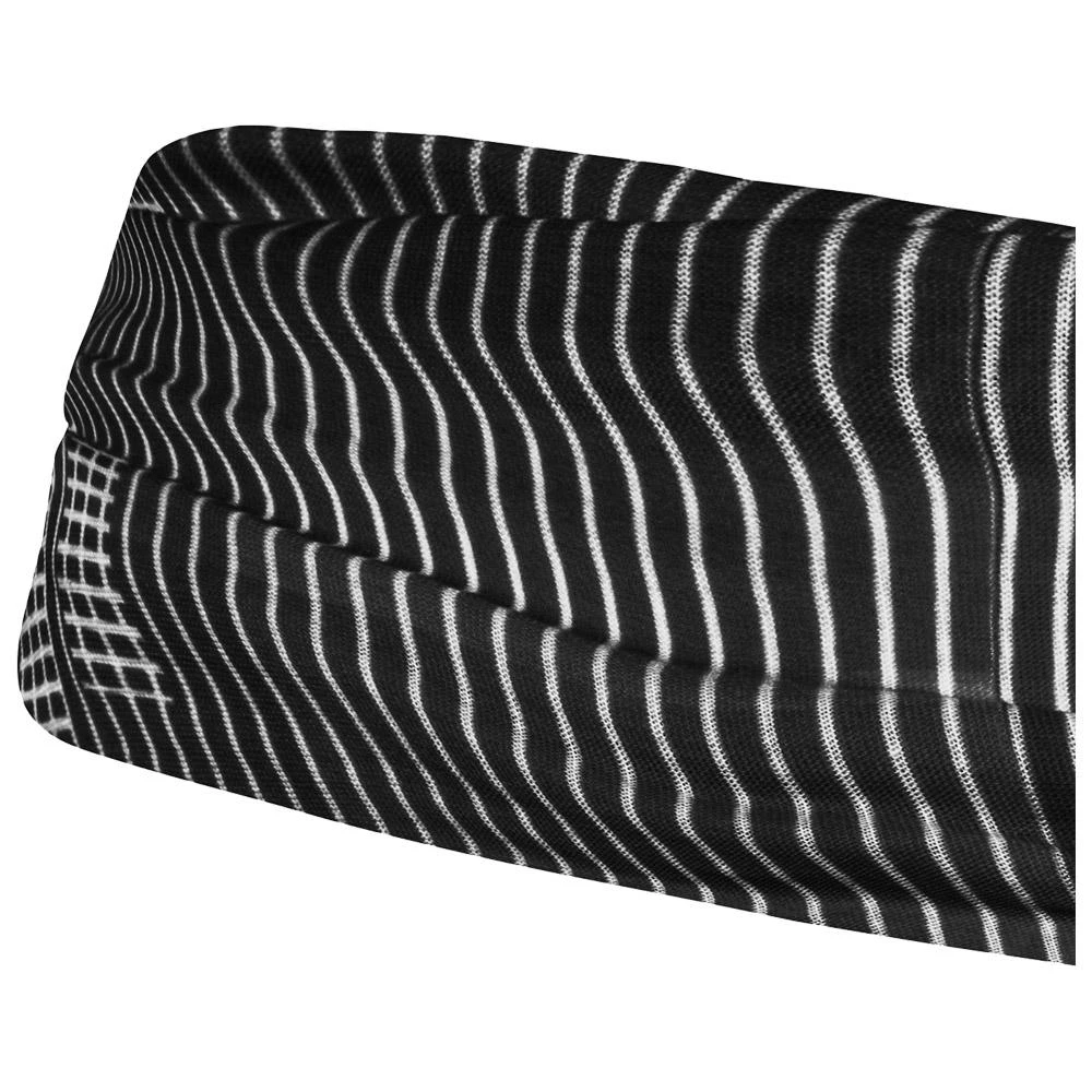 Tour De Cou Nordique Loffler Multifunctional Tube Black White 4 Tour De Cou Nordique Loffler Multifunctional Tube Black White – Image 2