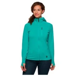 Polaire Black Diamond W Coefficient Fleece Hoody Dark Patina