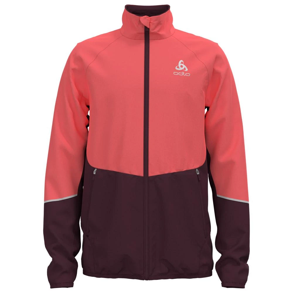 Veste Nordique Odlo Engvik Junior Jkt Siesta/Winetasting 3 Veste Nordique Odlo Engvik Junior Jkt Siesta/Winetasting