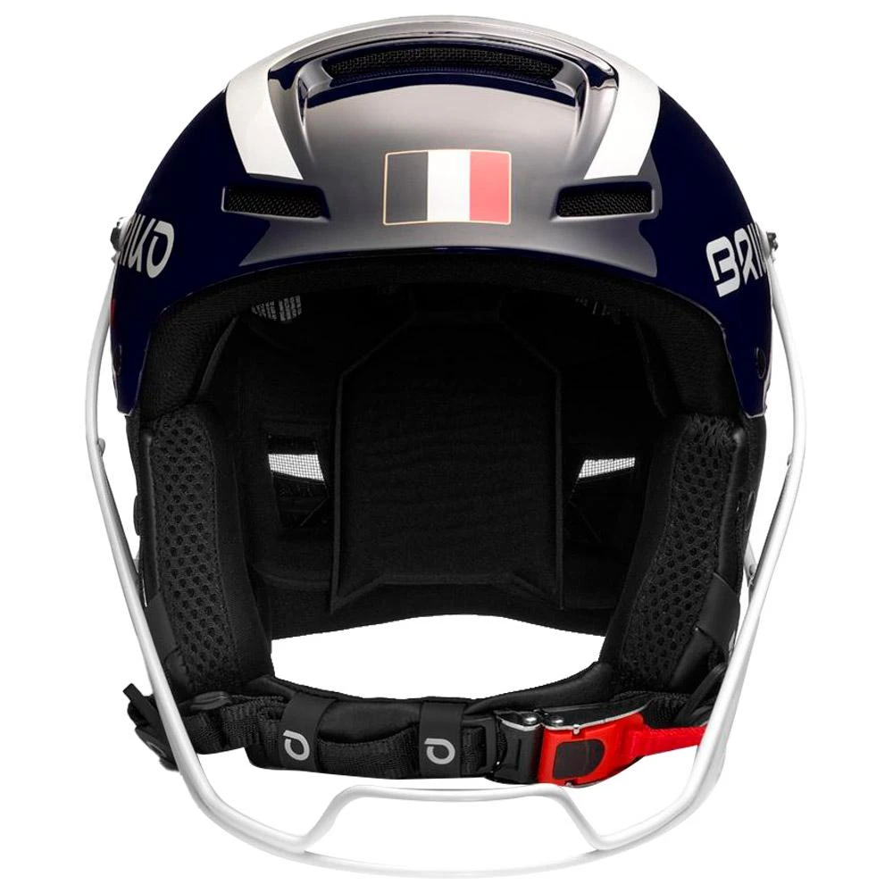 Casque Briko Slalom Epp - France Shiny Tangaroa Blue White 6 Casque Briko Slalom Epp - France Shiny Tangaroa Blue White – Image 4